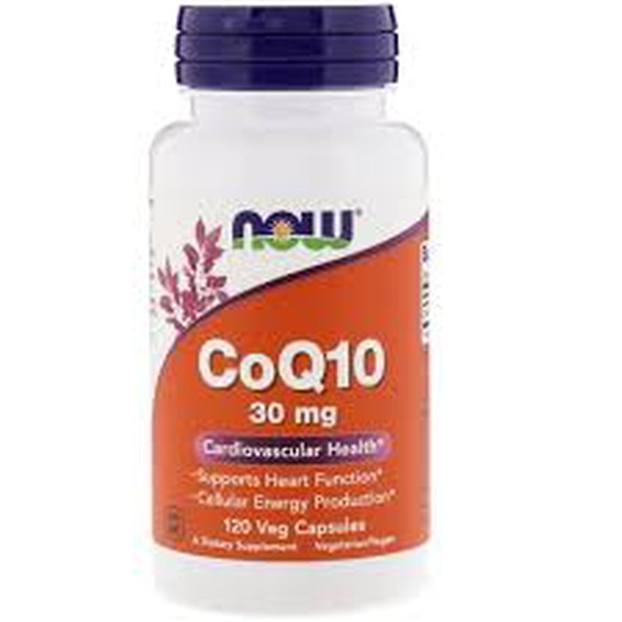 Now Foods, CoQ10 30 mg, 120 Veg Capsules