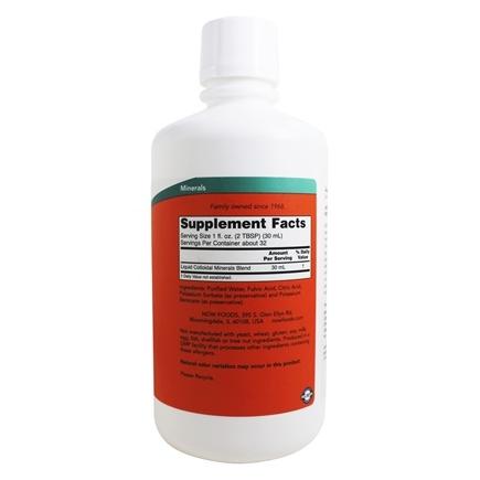 Now Foods, Colloidal Minerals, 32 fl oz