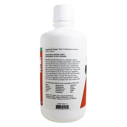 Now Foods, Colloidal Minerals, 32 fl oz