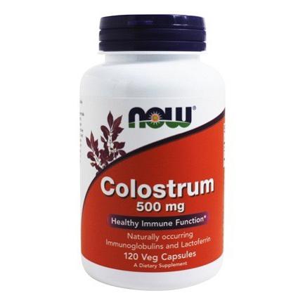 Now Foods, Colostrum 500 mg, 120 Veg Capsules