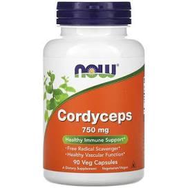 Now Foods, Cordyceps 750 mg, 90 Veg Capsules