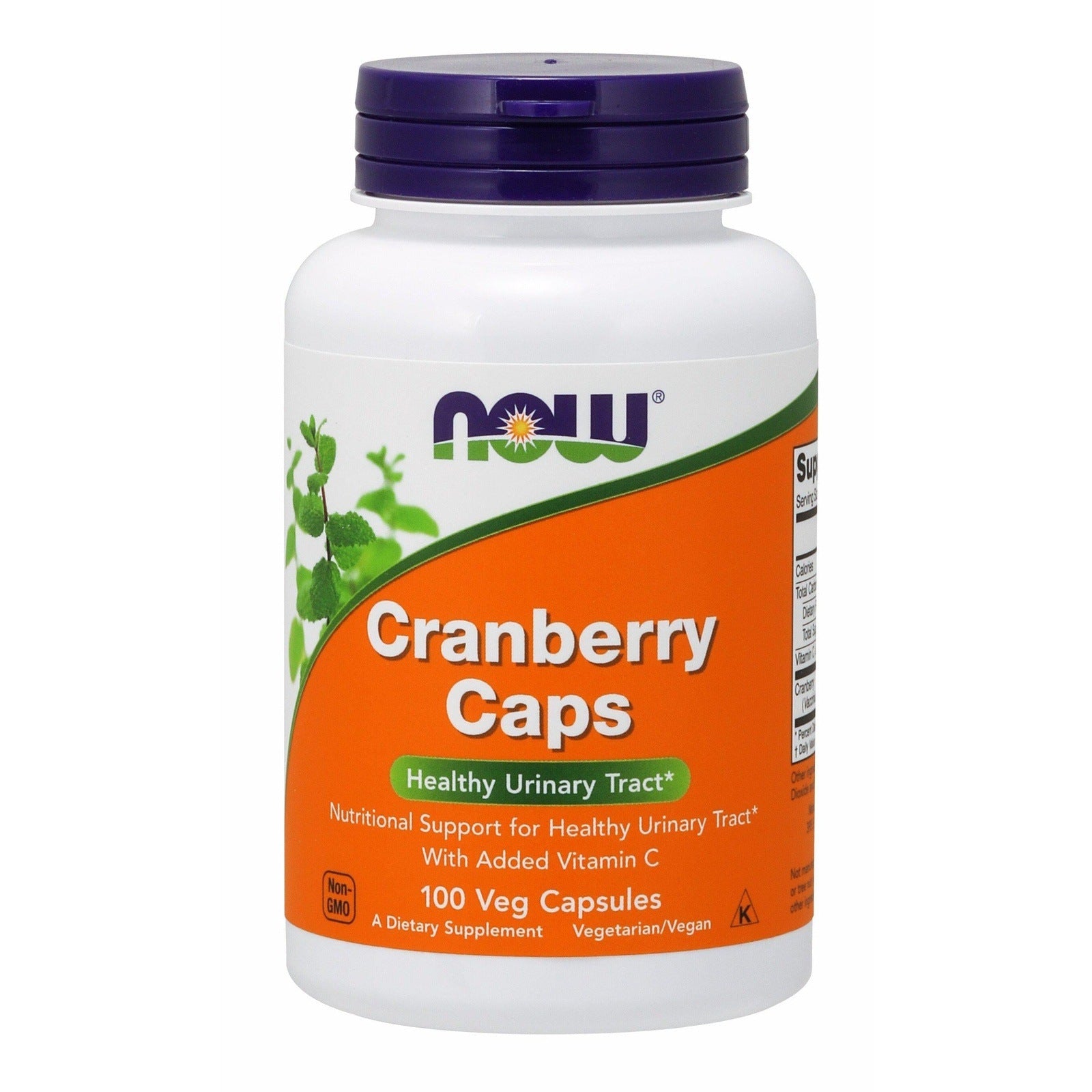 Now Foods, Cranberry Caps- 100 Veg Capsules