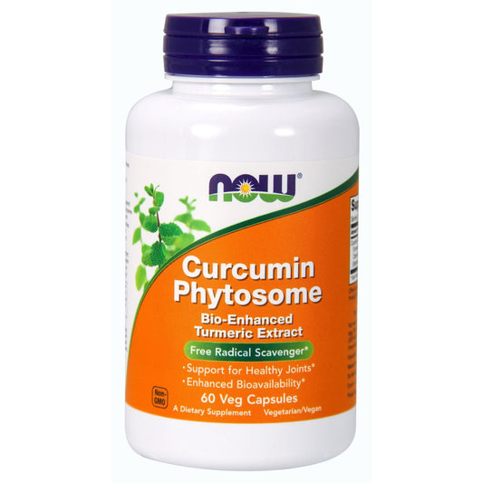 Now Foods, Curcumin Phytosome 500 mg, 60 Veg Capsules