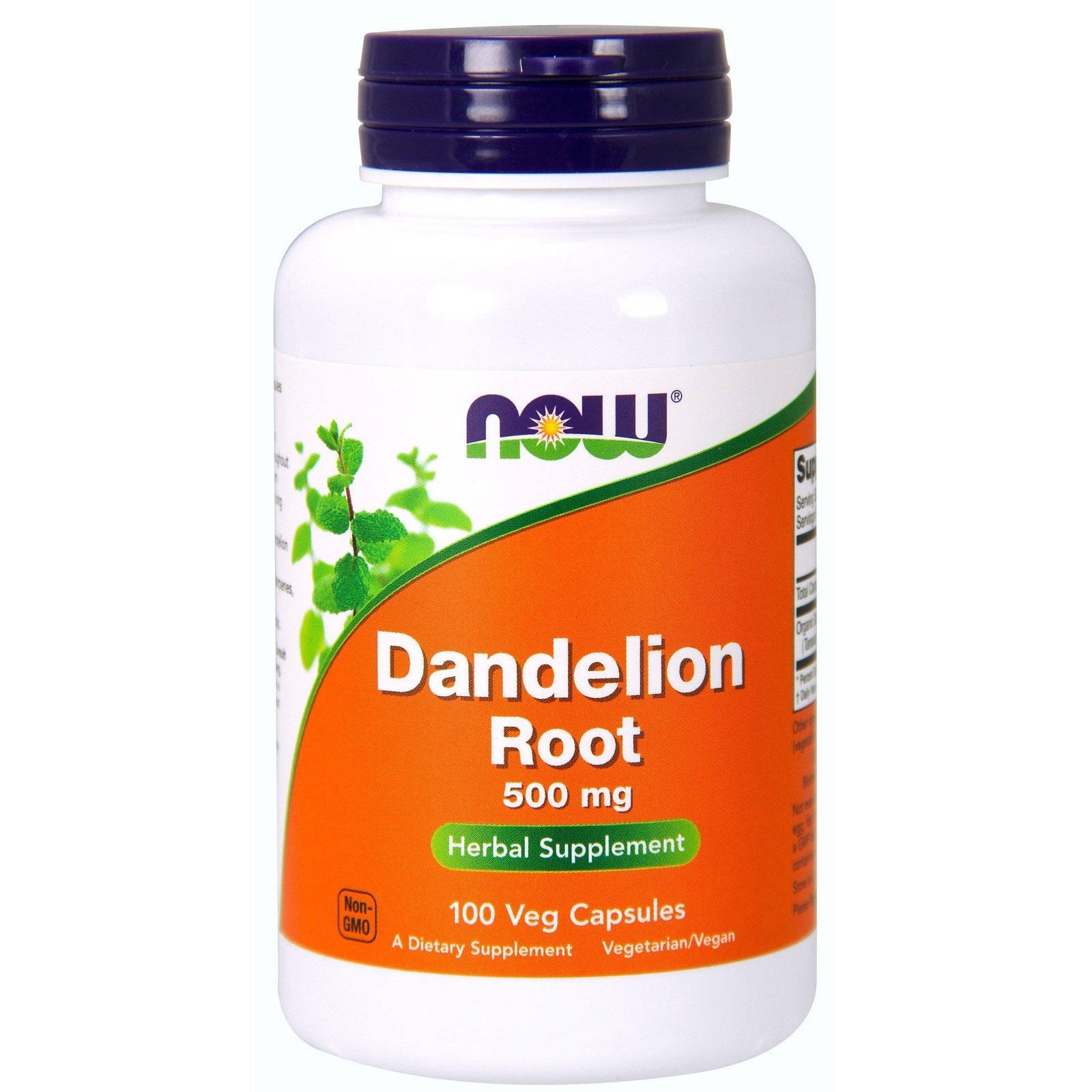 Now Foods, Dandelion Root 500 mg - 100 Veg Capsules