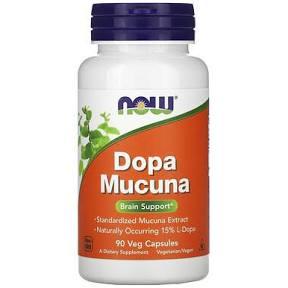 Now Foods, Dopa Mucuna - 90 Veg Capsules