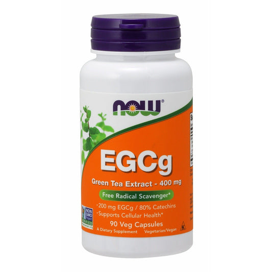 Now Foods, EGCg Green Tea Extract - 90 Veg Capsules