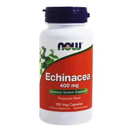 Now Foods, Echinacea 400 mg - 100 Veg Capsules