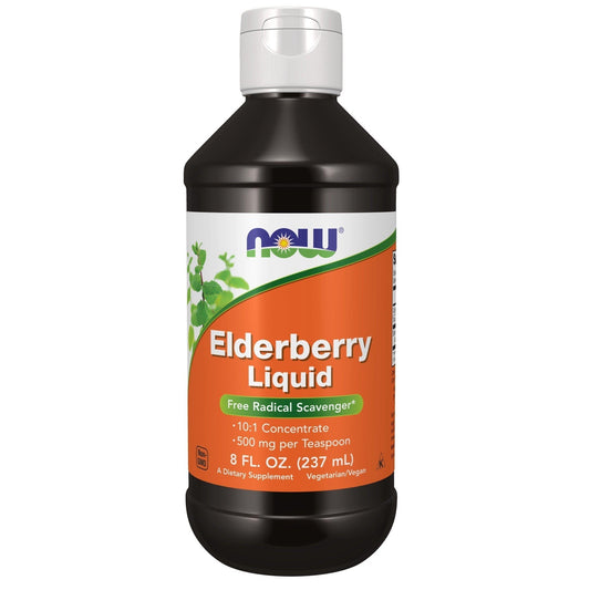 Now Foods, Elderberry Liquid, 8 fl oz