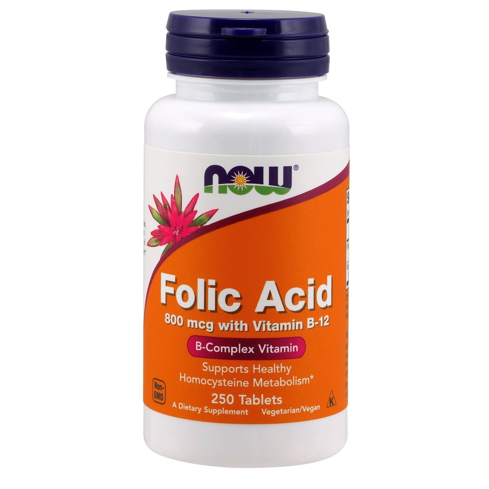 Now Foods, Folic Acid 800 mcg,250 Tablets