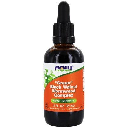 Now Foods, Fresh Green Black Walnut Wormwood Complex - 2 fl oz.