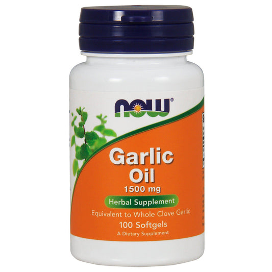 Now Foods, Garlic Oil 1500 mg - 100 Softgels