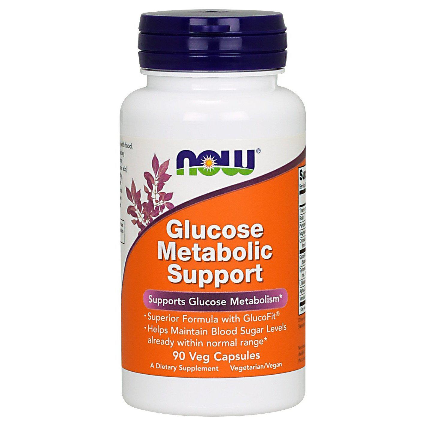 Now Foods, Glucose Metabolic Support, 90 Veg Capsules