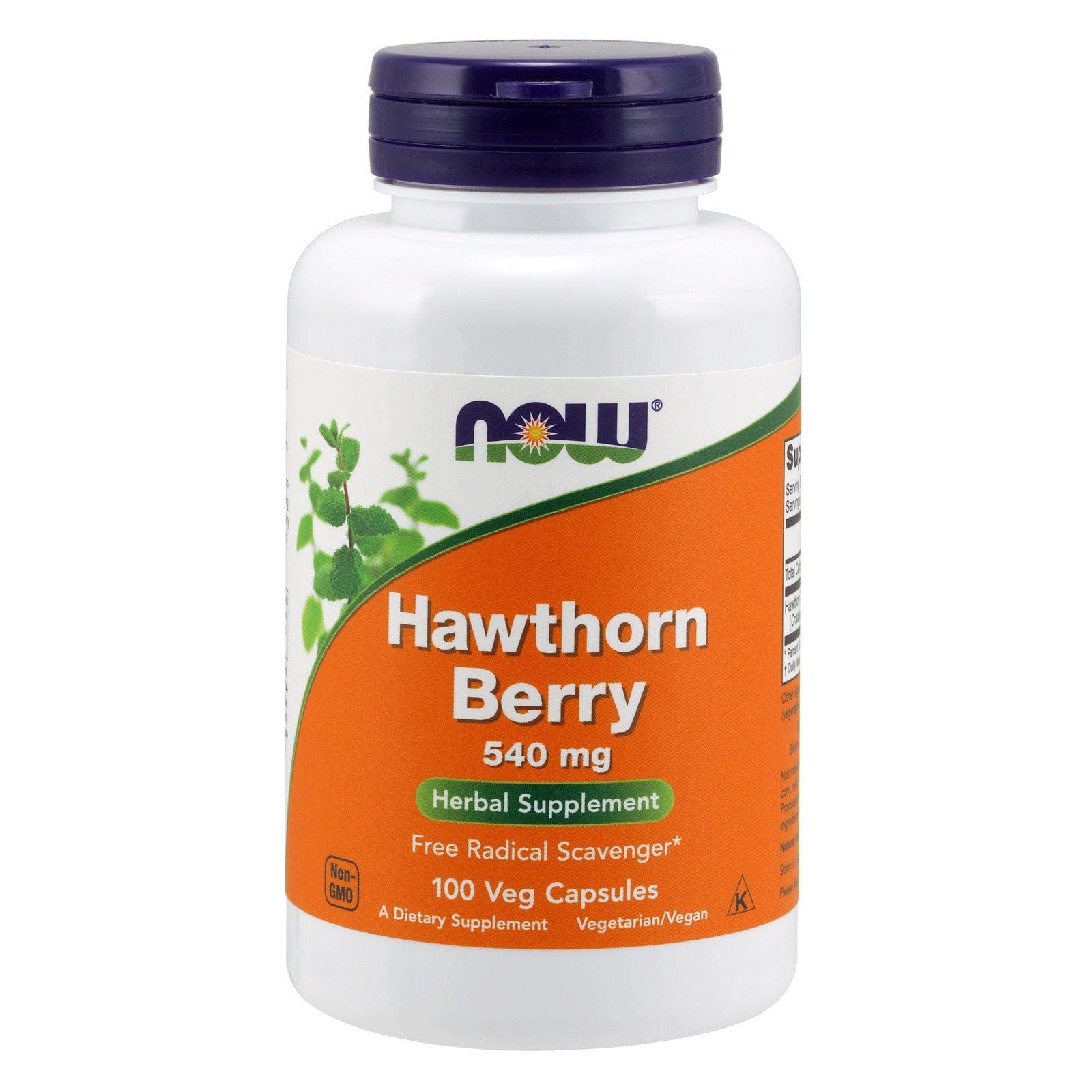 Now Foods, Hawthorn Berry 540 mg - 100 Veg Capsules