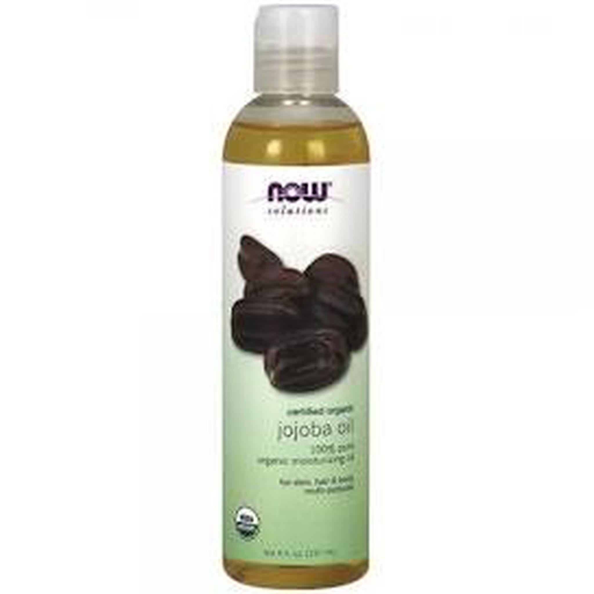 Now Foods, Jojoba Oil, Organic 100% Pure Moisturizing Oil, 4 oz