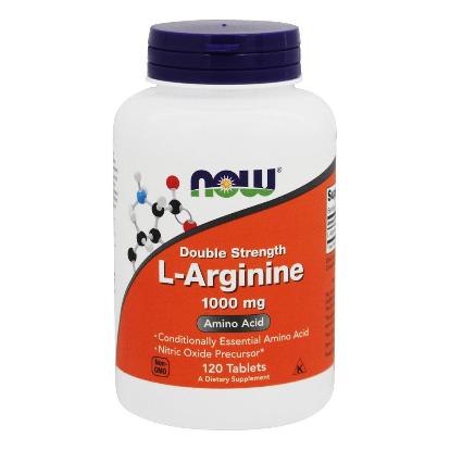 Now Foods, L Arginine 1000 mg Free Form - 120 Veg Tablets