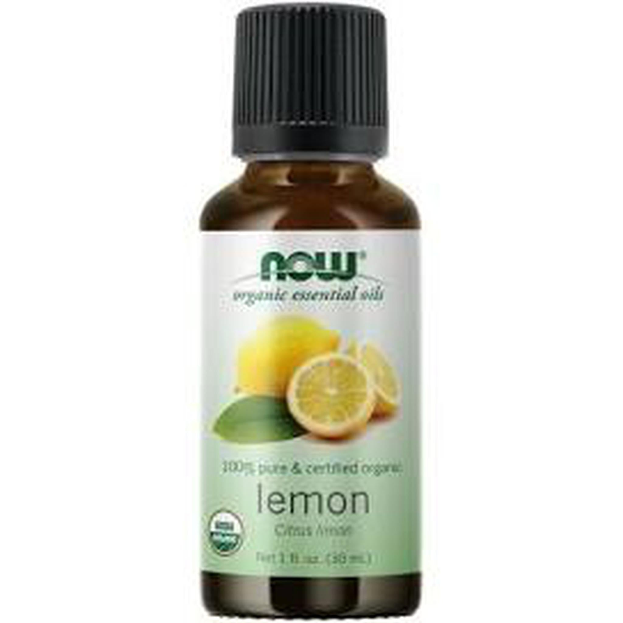 Now Foods, Lemon Oil, Certified Organic, 1 oz