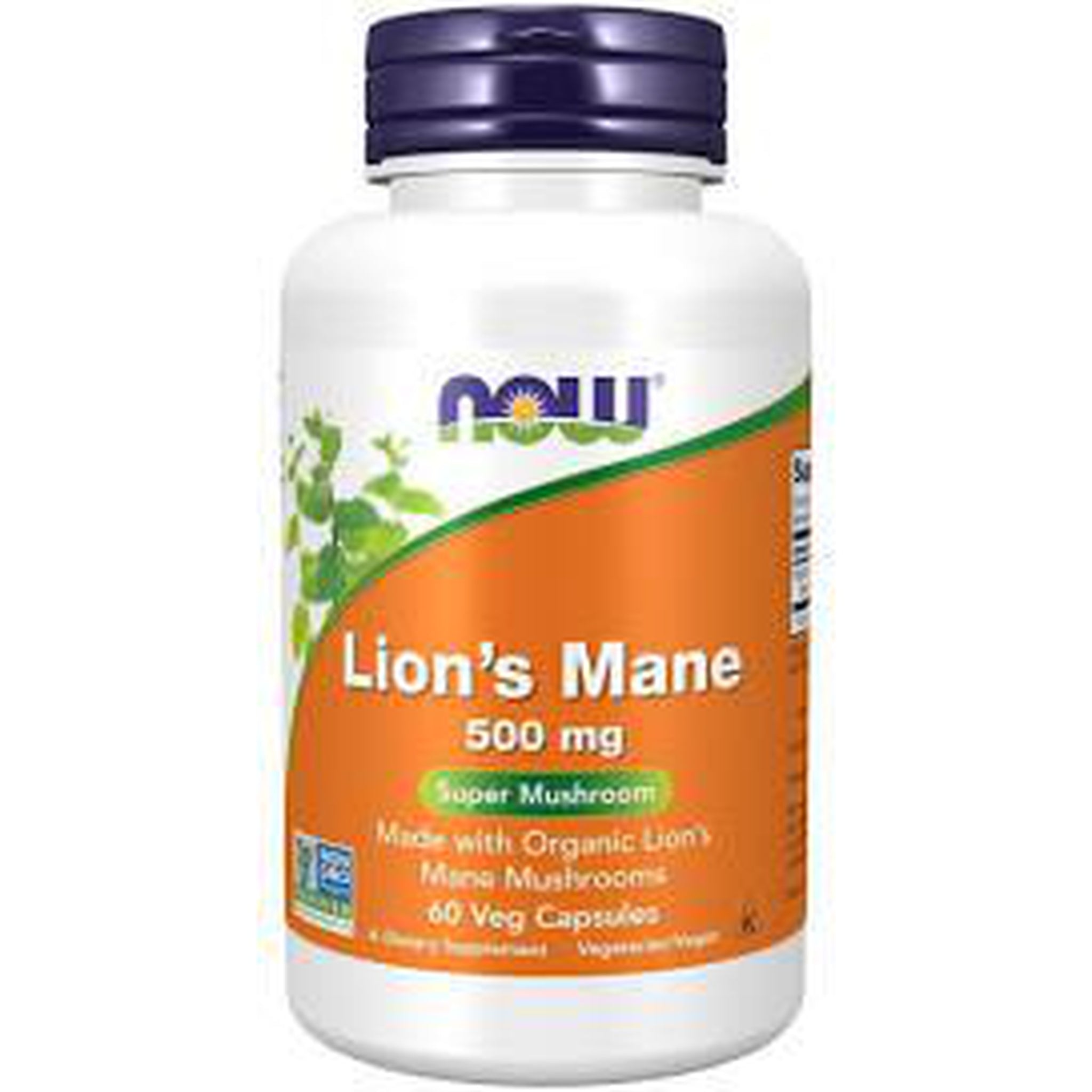 Now Foods, Lion's Mane 500 mg Veg Capsules