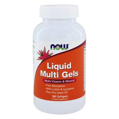 Now Foods, Liquid Multi Gels, 180 Softgels