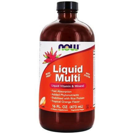 Now Foods, Liquid Multi, Tropical Orange, 16 fl oz