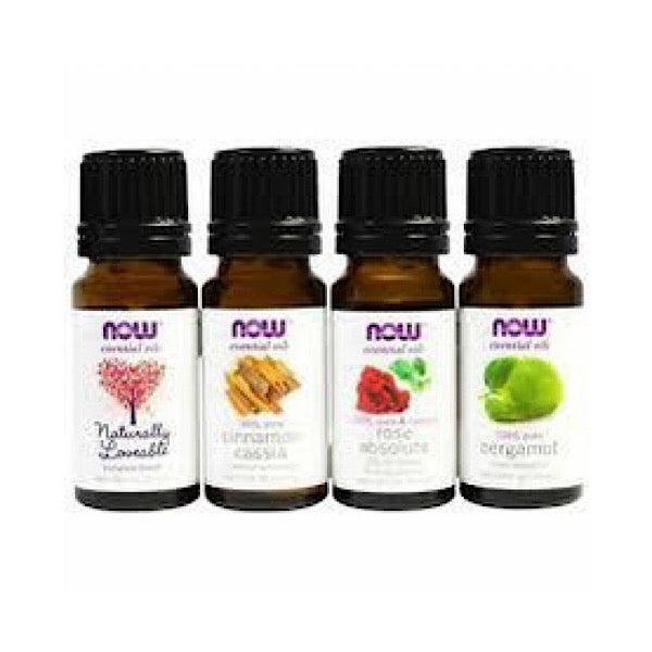 Now Foods, Love At First Scent Essential Oils Kit, 4 bottles 1/3 fl oz ea