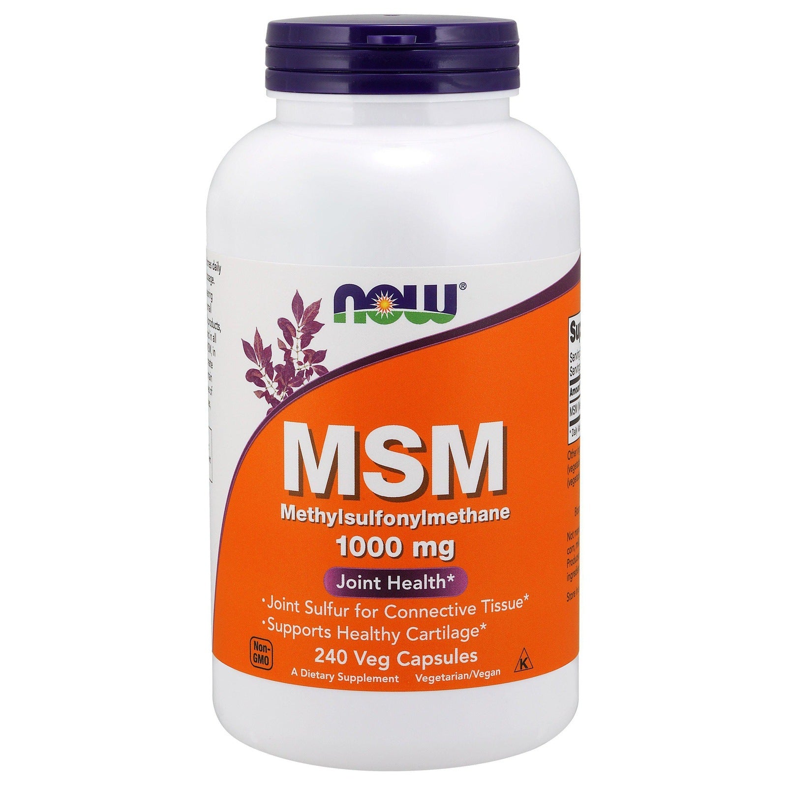 Now Foods, MSM 1000 mg - 240 Veg Capsules