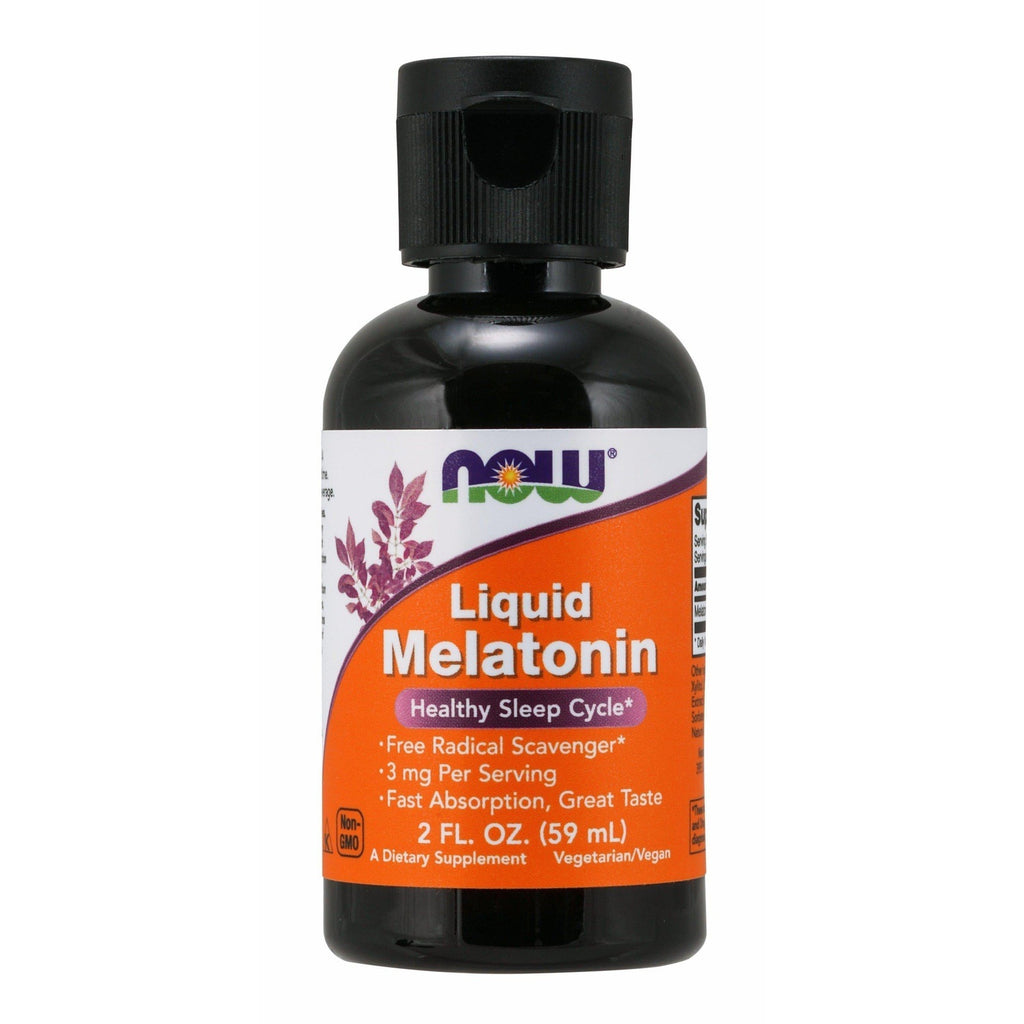Now Foods, Melatonin 3 mg Liquid, 2 fl oz