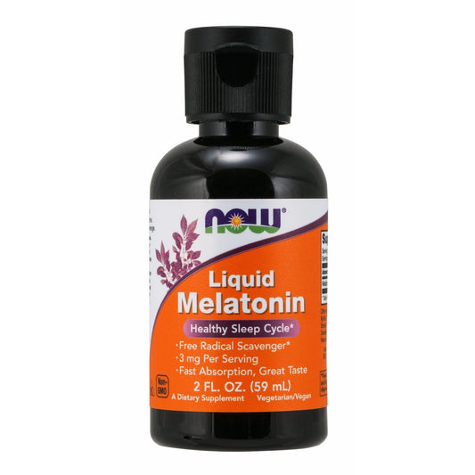 Now Foods, Melatonin 3 mg Liquid, 2 fl oz