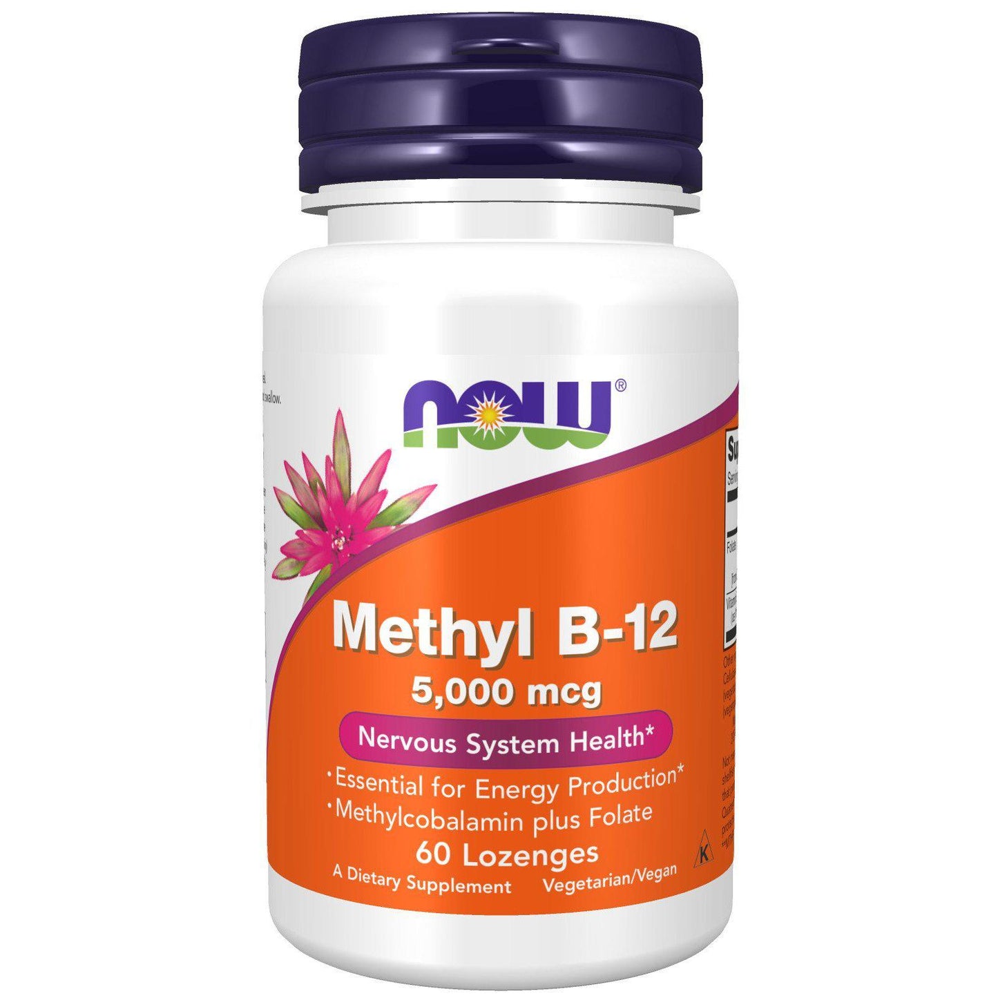 Now Foods, Methyl B-12 5000 mcg, 60 Lozenges