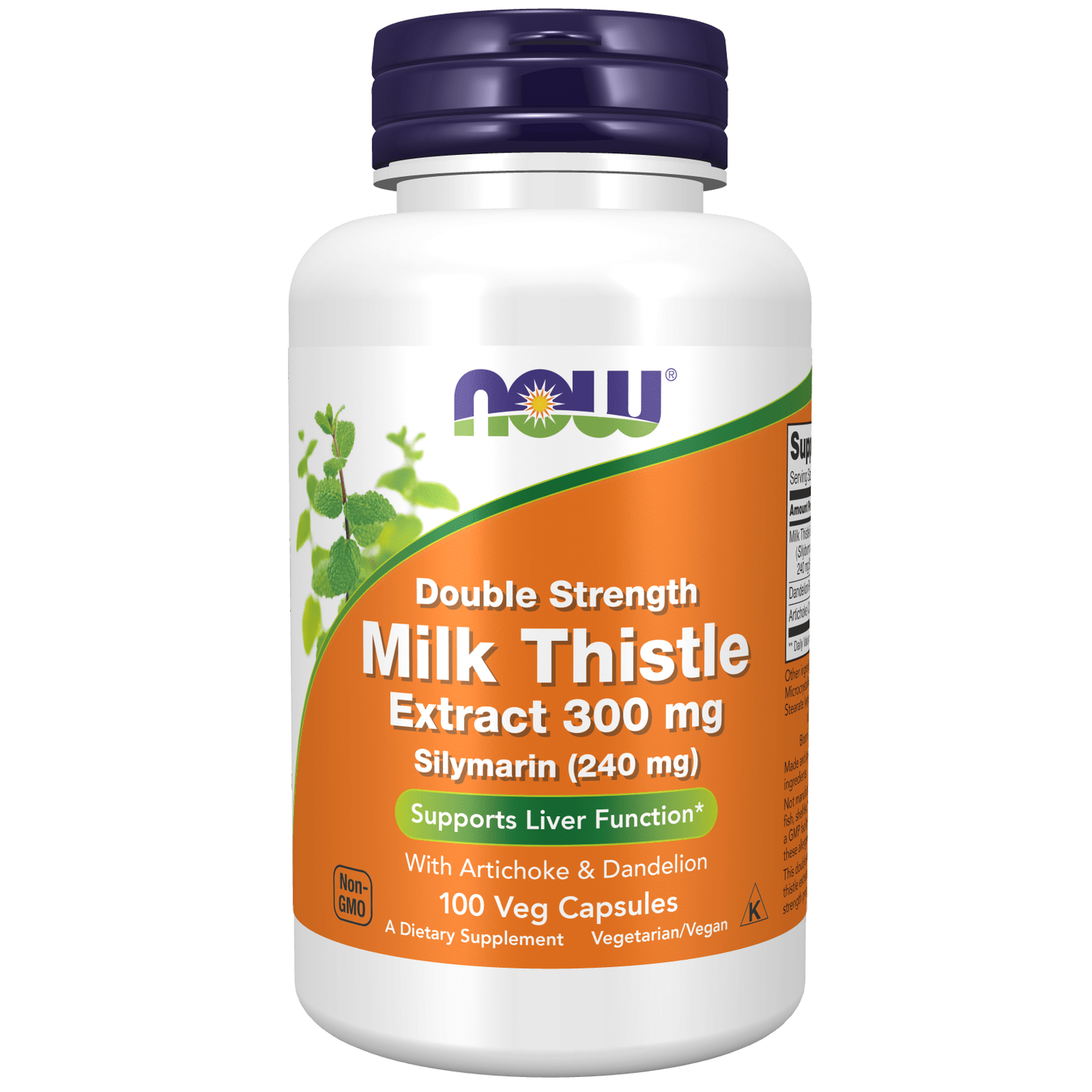 Now Foods, Milk Thistle Extract 300mg, 100 Veg Capsules