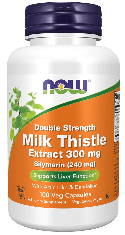 Now Foods, Milk Thistle Extract 300mg, 100 Veg Capsules
