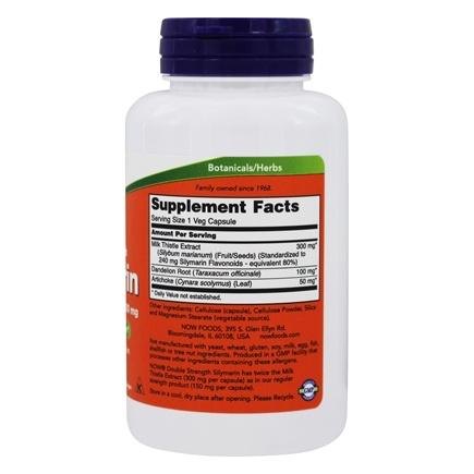 Now Foods, Milk Thistle Extract 300mg, 100 Veg Capsules