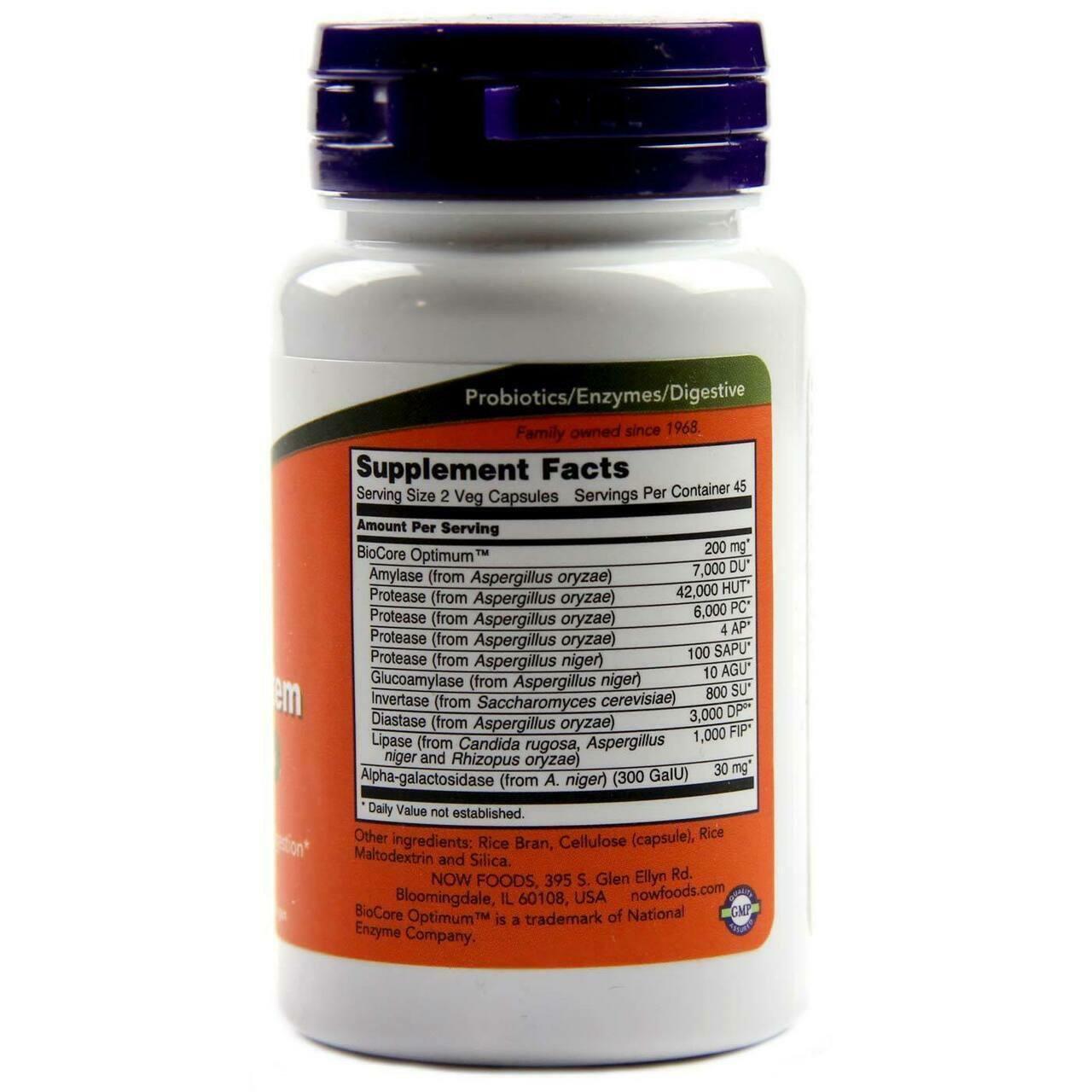 Now Foods, Optimum Digestive System, 90 Veg Capsules