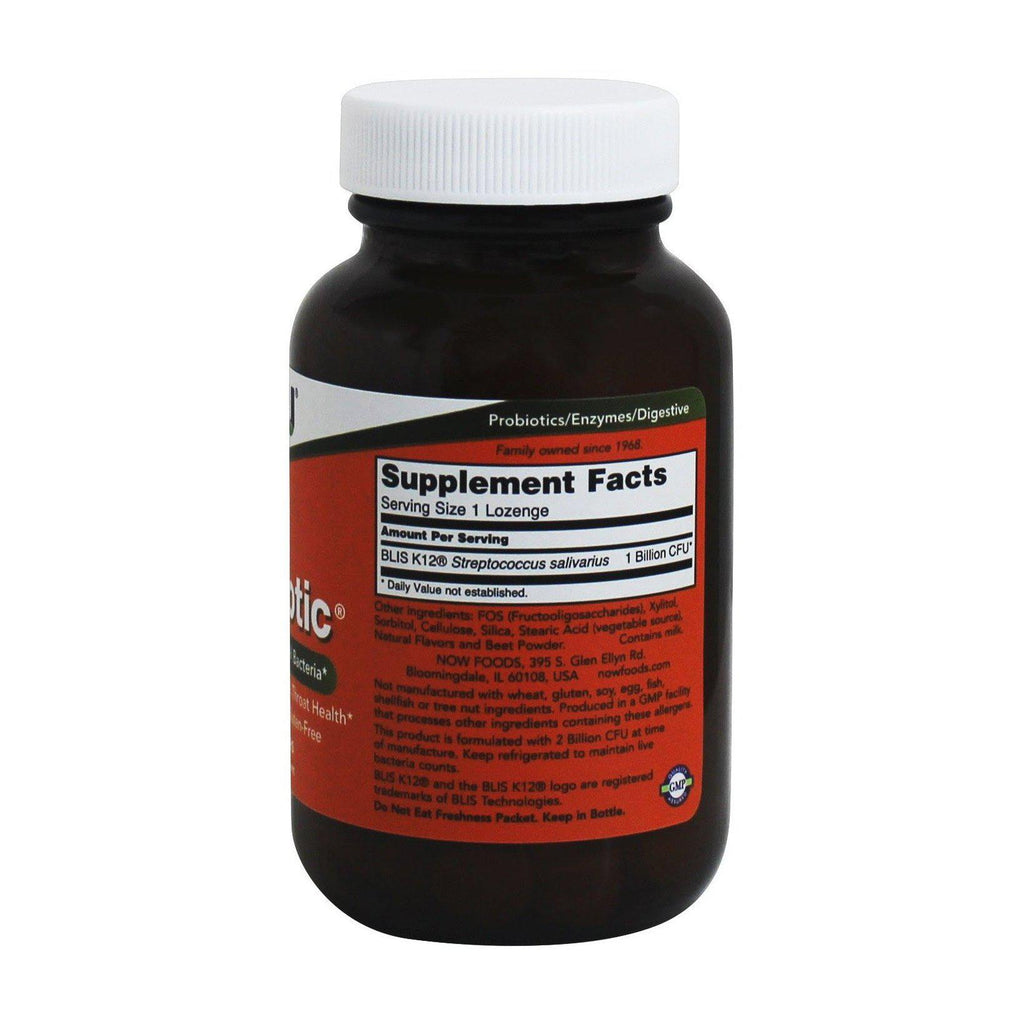 Now Foods, OralBiotic - 60 Lozenges