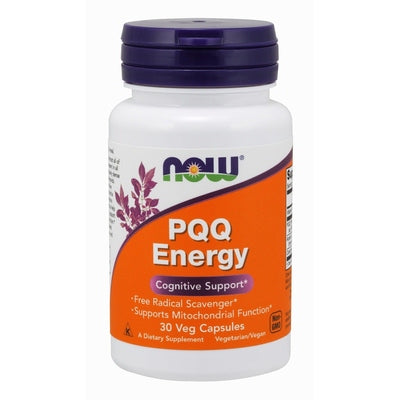 Now Foods, PQQ Energy 20 mg, 30 Veg Capsules