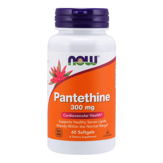 Now Foods, Pantethine 300 mg - 60 Softgels