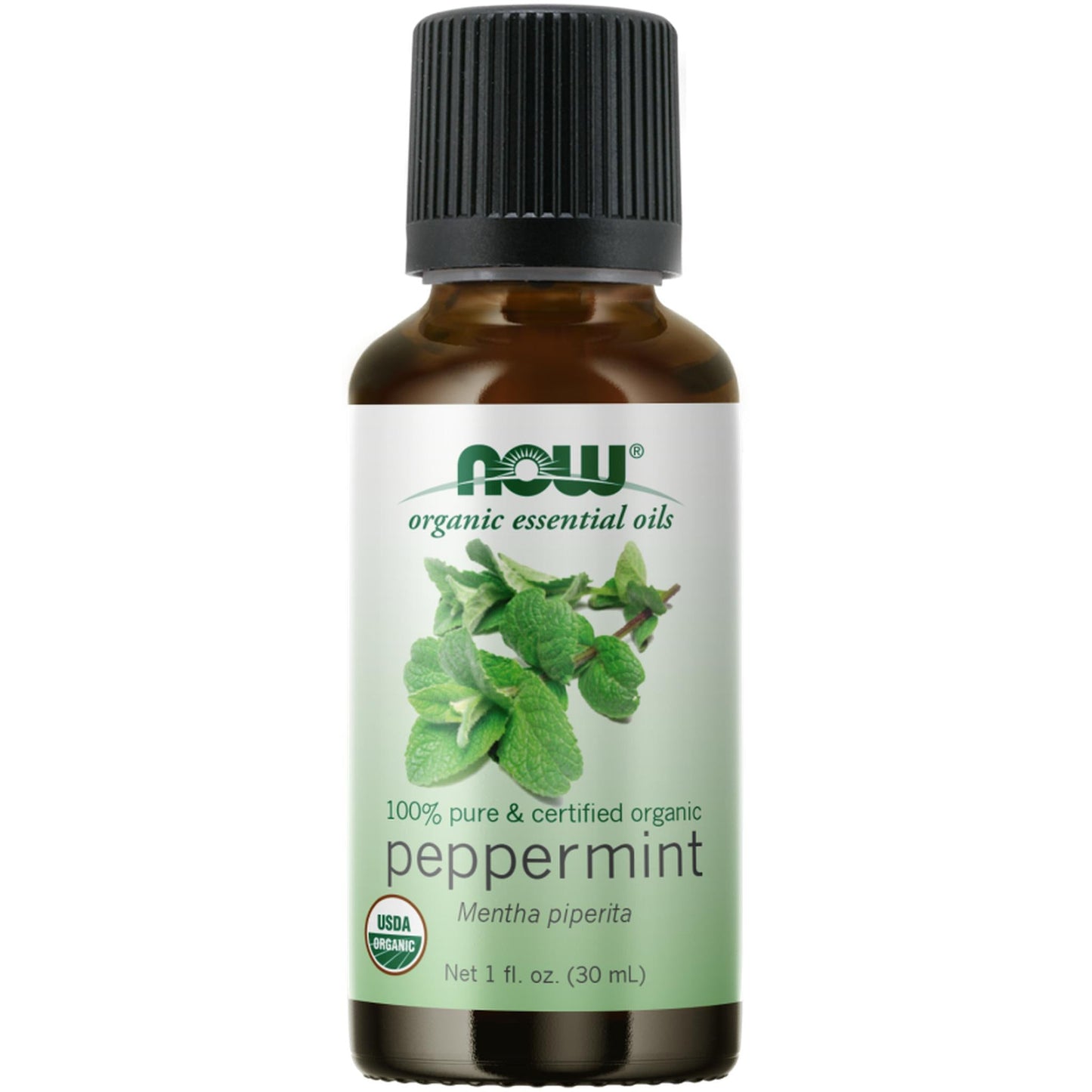 Now Foods, Peppermint Oil, Certified Organic, 1 oz