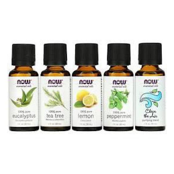 Now Foods, Plant Defense Essential Oils Kit, 5 bottles 1 fl oz ea