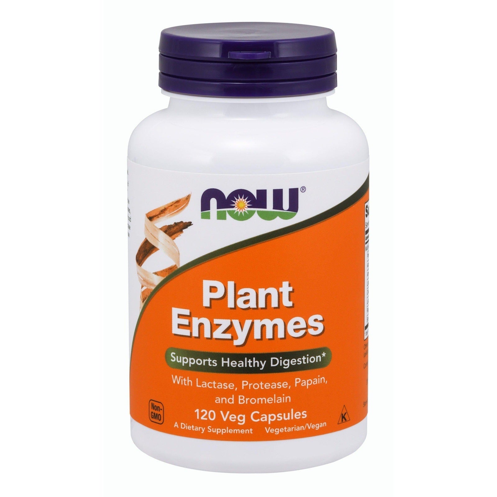 Now Foods, Plant Enzymes, 120 Veg Capsules