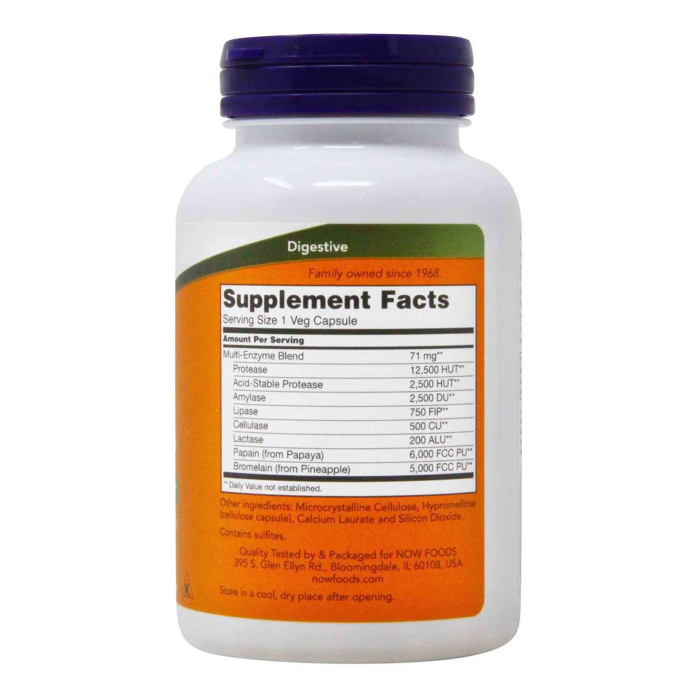 Now Foods, Plant Enzymes, 120 Veg Capsules