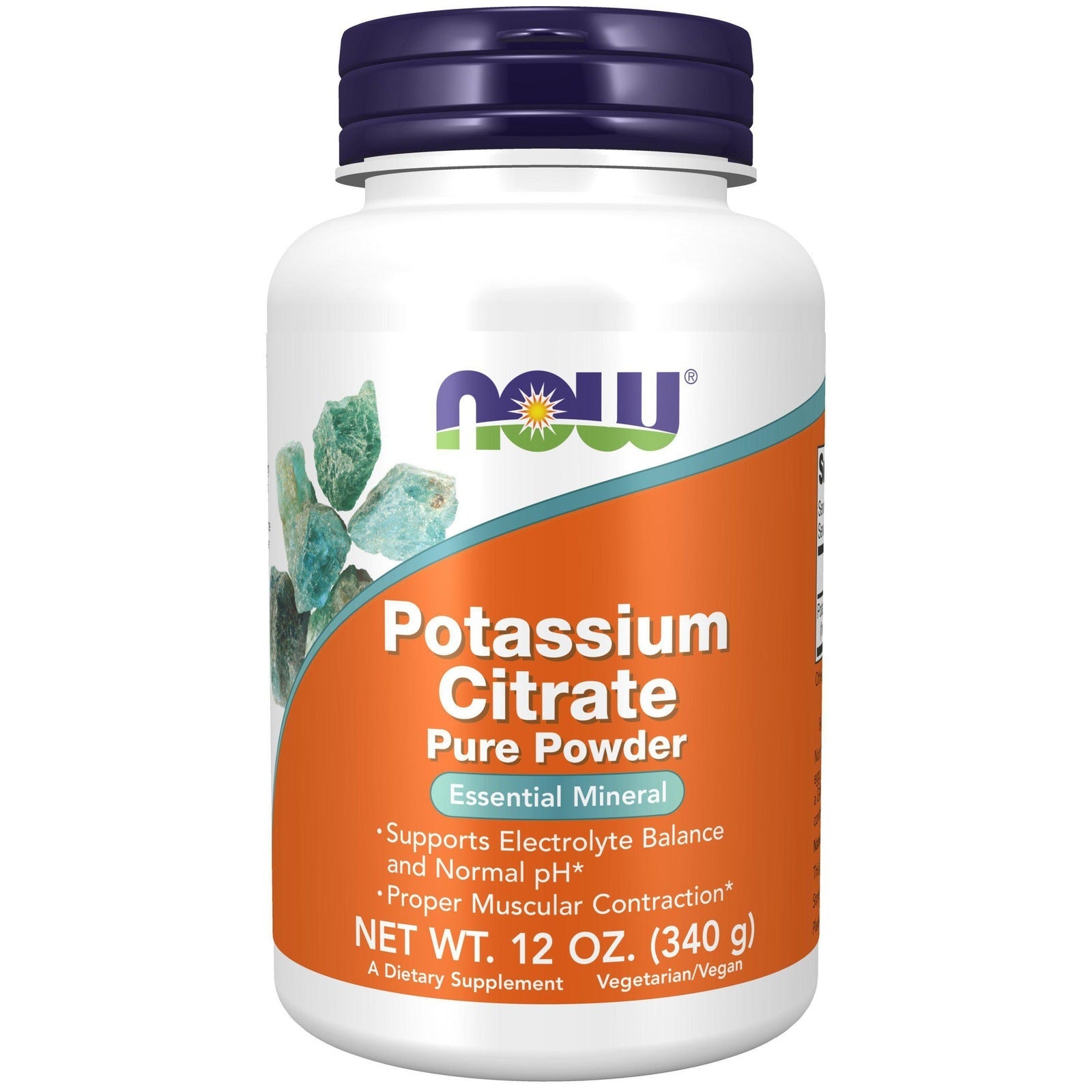 Now Foods, Potassium Citrate Powder - 12 oz.