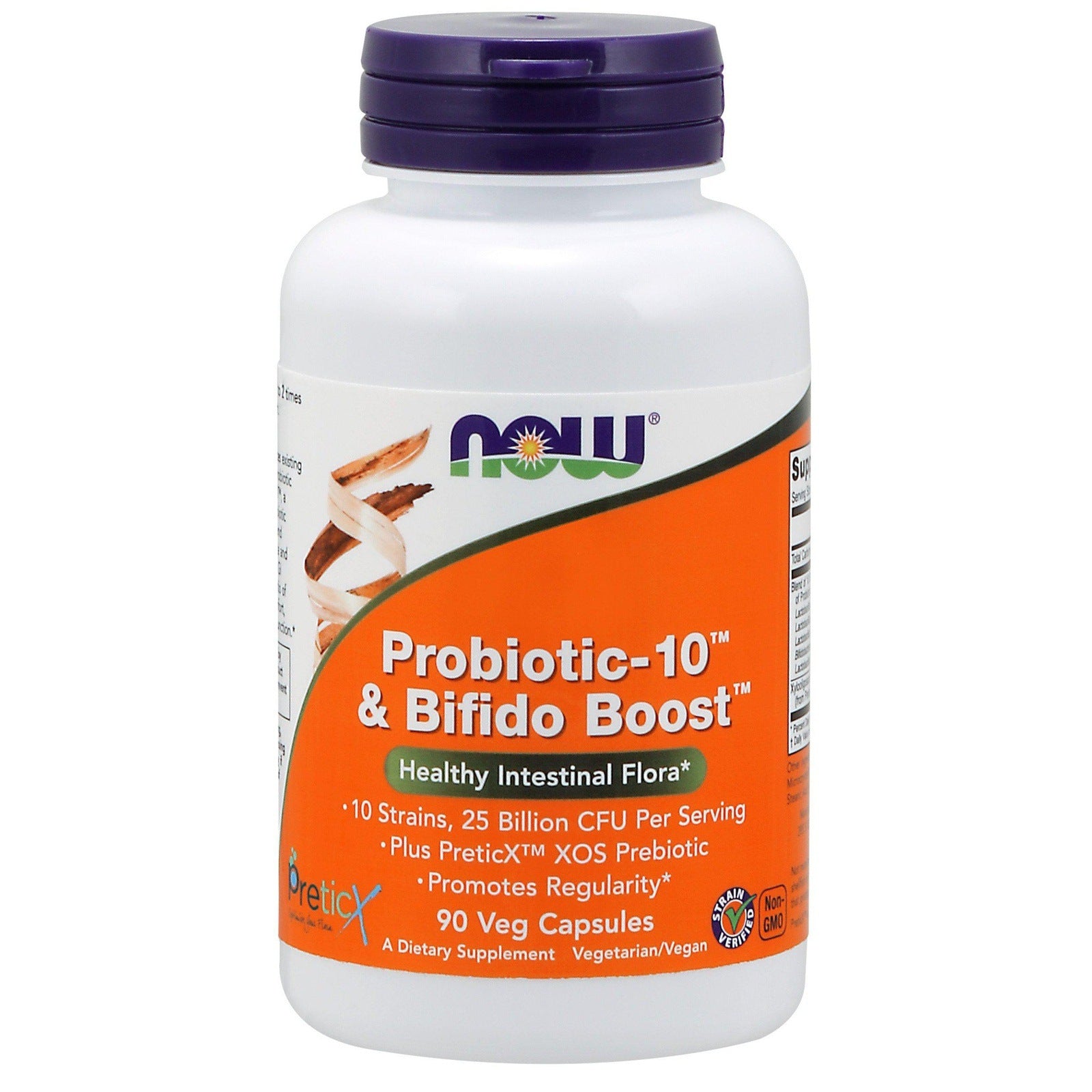 Now Foods, Probiotic-10 & Bifido Boost, 25 Billion CFU, 90 Veg Capsules