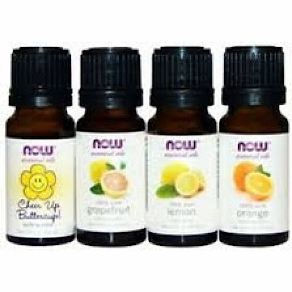 Now Foods, Put Some Pep in Your Step Uplifting Aromatherapy Kit, 4 bottles 1/3 fl oz ea