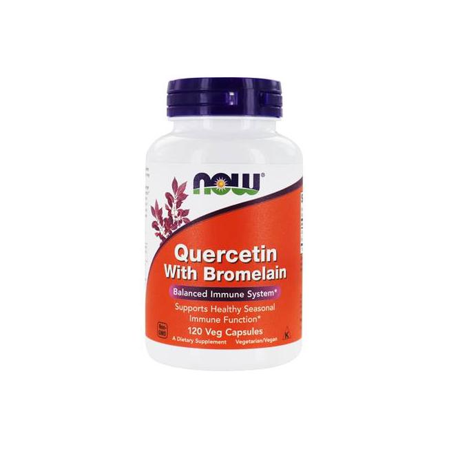 Now Foods, Quercetin w/ Bromelain, 120 Veg Capsules