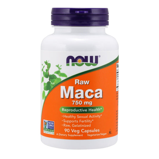 Now Foods, Raw Maca 750mg, 90 Veg Capsules