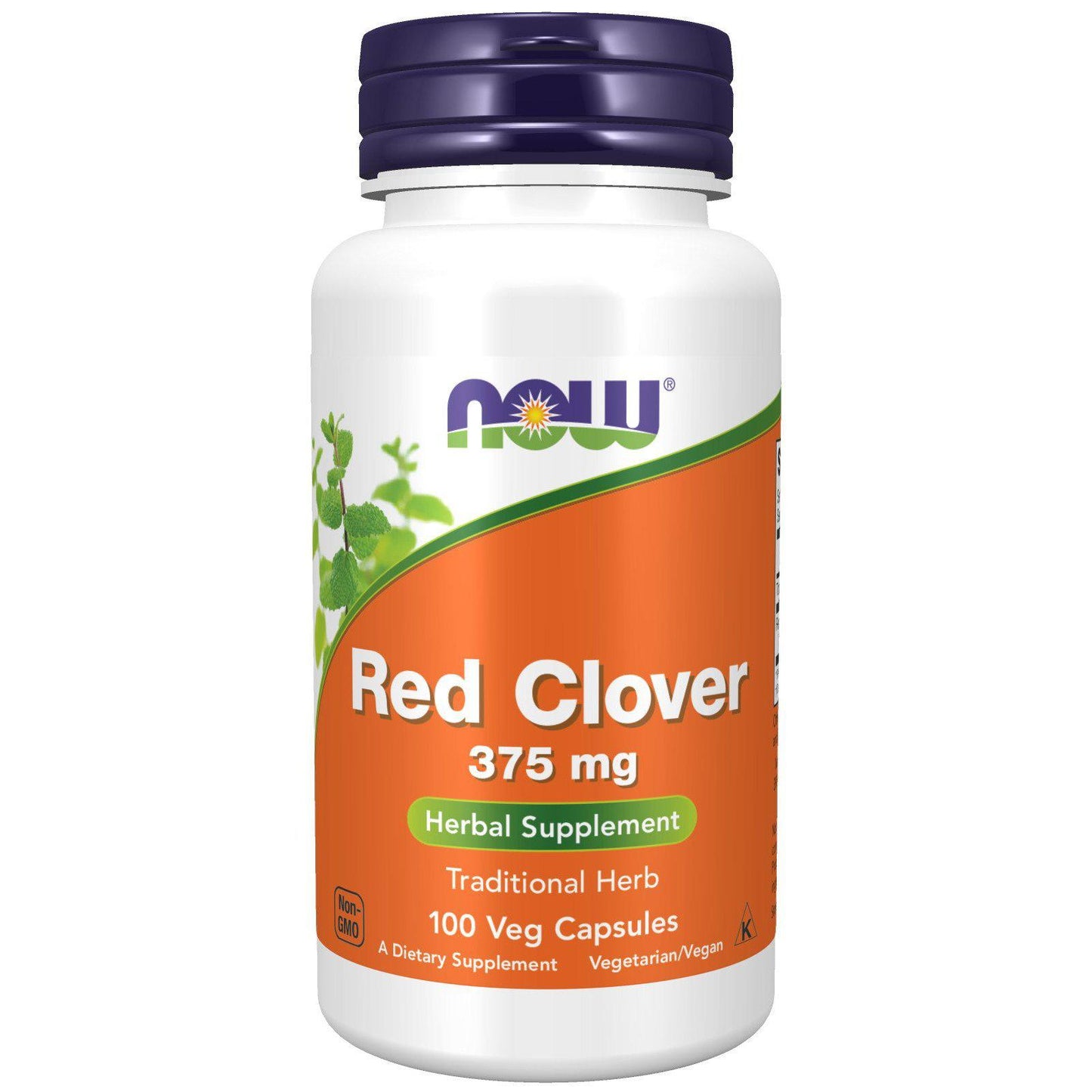 Now Foods, Red Clover 425 mg - 100 Veg Capsules