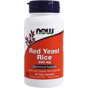 Now Foods, Red Yeast Rice 600 mg, 60 Veg Capsules