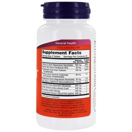 Now Foods, Respir-All Allergy Support, 60 Tablets