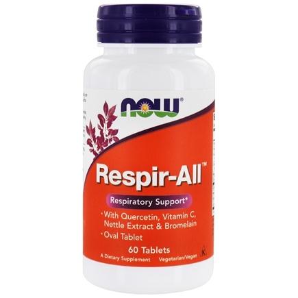 Now Foods, Respir-All Allergy Support, 60 Tablets