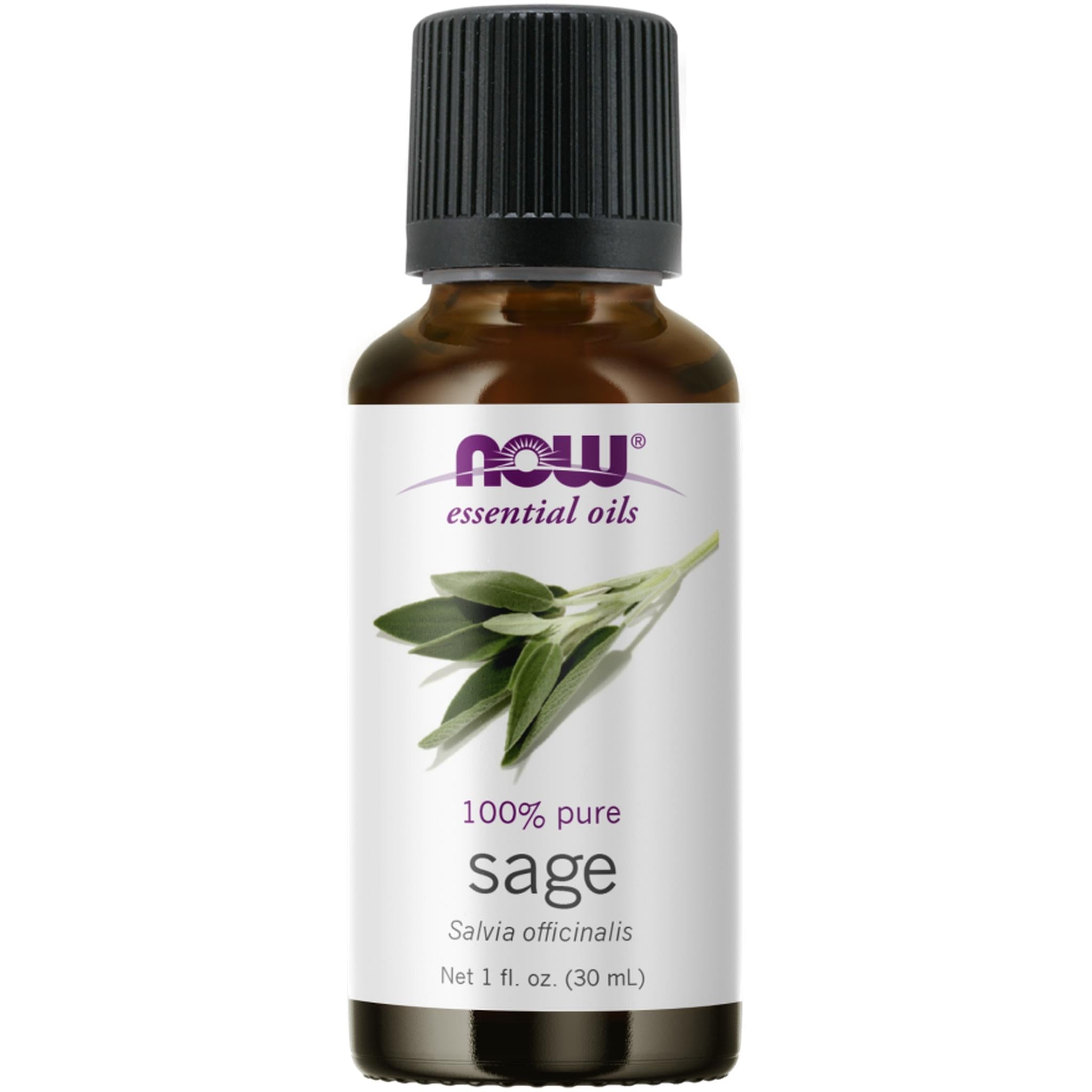 Now Foods, Sage Oil 100% Pure, 1 oz