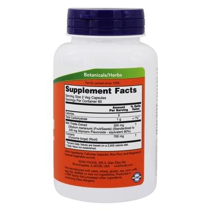 Now Foods, Silymarin Milk Thistle Extract 150 mg - 120 Veg Capsules